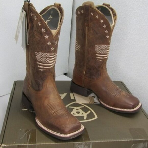 Ariat Circuit Patriot Western Boots – Weathered Tan – Women’s Size 8 (US) - Picture 1 of 1